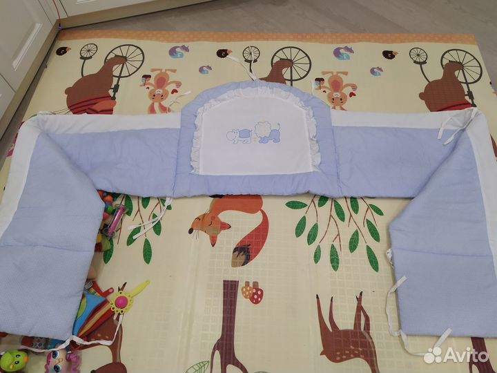 Бортики в детскую кроватку