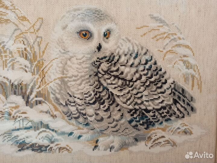 Картина вышитая крестиком 