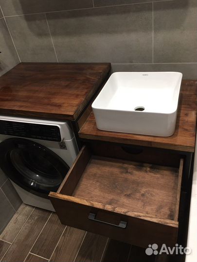 Тумба для накладной раковины