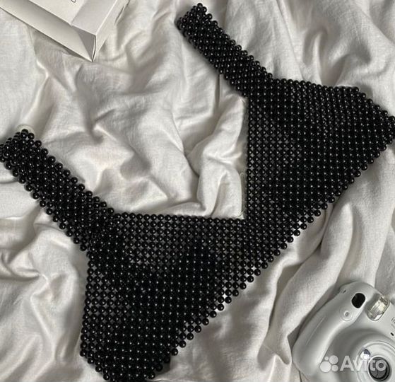 Топ из бусин