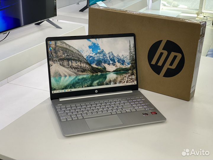 Новый HP IPS Ryzen 5 5th SSD512g 8g озу