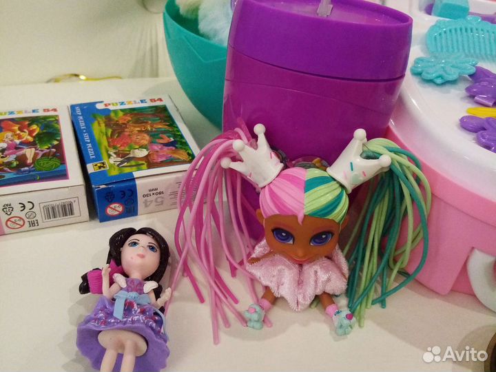 Большой набор игрушек для девочки