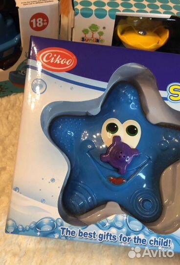 Игрушки для ванной