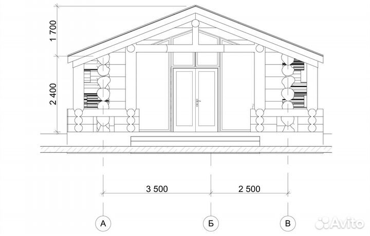 Баня под ключ дом из бруса
