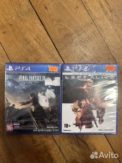 Диски на PS 4