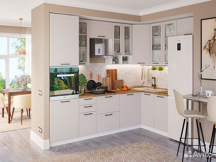 Кухня Кельн корпус шн 600 бел фасад шн 600 кельн с