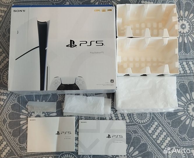 Коробка от PS5 Slim
