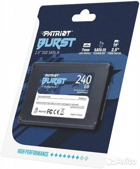 SSD 240GB новый