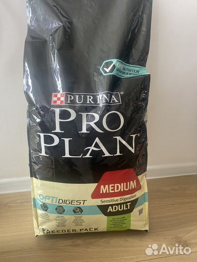 Корм для собак проплан ProPlan со вкусом ягненка