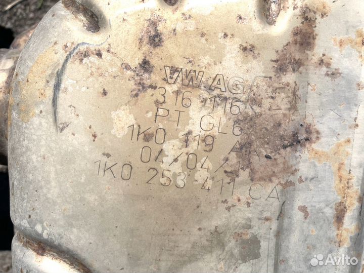 Выхлопная система Volkswagen 2.0 TSI