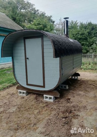 Баня Бочка квадро