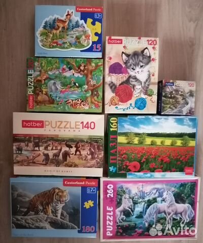 Пазлы. Lego 43106. Игра 