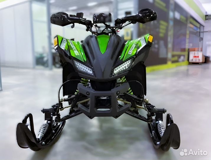 Квадроцикл-Cнегоход Yacota Sporty XX Snow зеленый