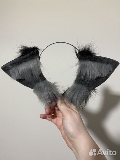 Кошачьи ушки ободок