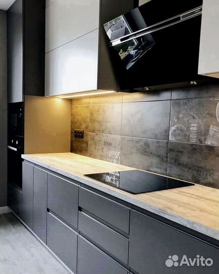 Современная кухня на заказ мдф фасады