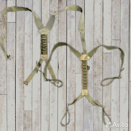 Тактические лямки для пояса Мох широкие удобные