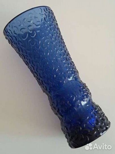 Ваза цветное стекло СССР