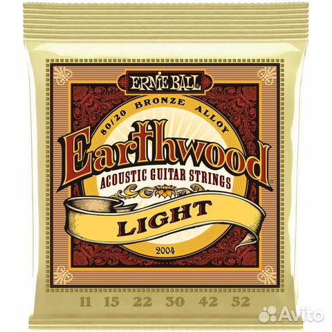 Ernie ball earthwood bronze струны
