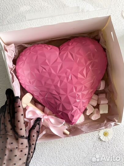 Шоколадное сердце пиньята конфеты ручной работы