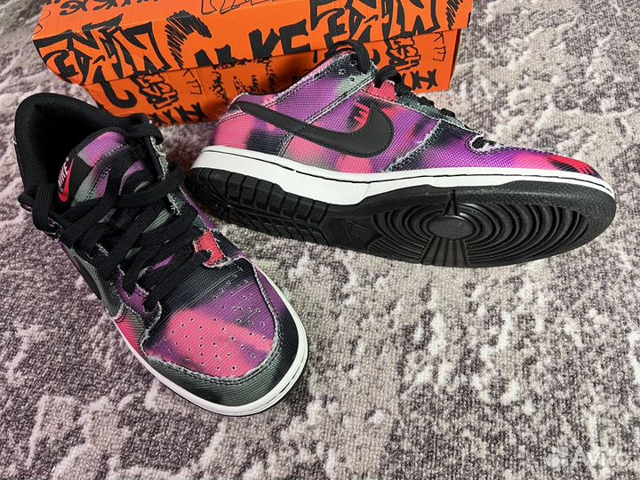 Nike Dunk Low Graffiti кроссовки новые