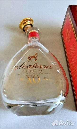 Malesan XO Бутылка и Коробка от Коньяка 0,7л