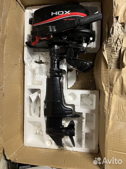 Лодочный мотор HDX BMS двухтактный 5 л с