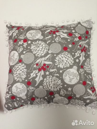 Новогодняя Декоративная подушка