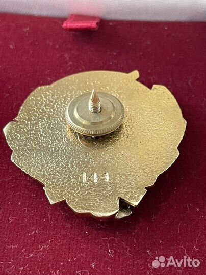 Значок кин-дза-дза Раритет UNC вес 27 г