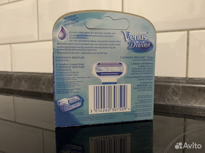 Gillette Venus Divine кассеты для бритья