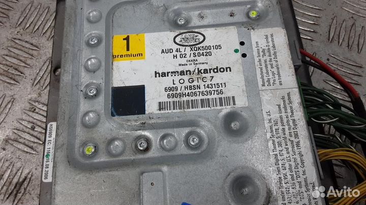 Усилитель акустической системы Land Rover Discover