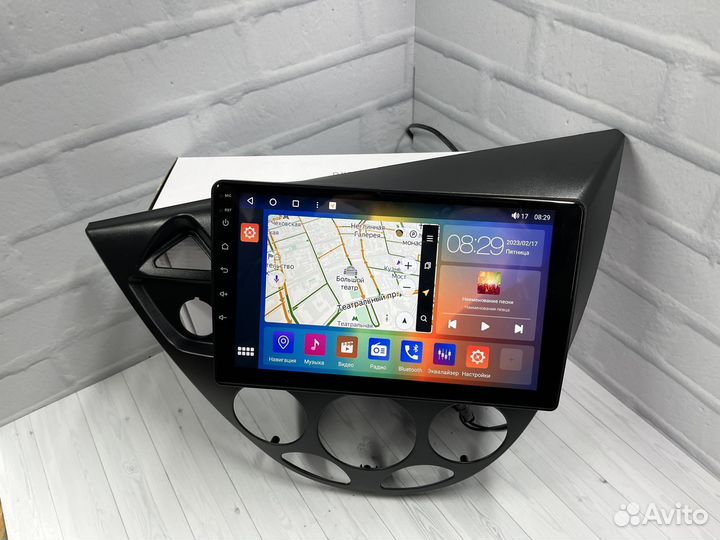 Магнитола андроид GrayBird Ford Focus 1 4/64