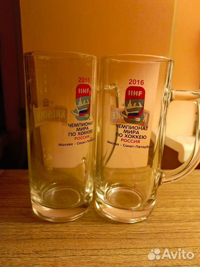 Пивные фужеры стаканы кружки разные