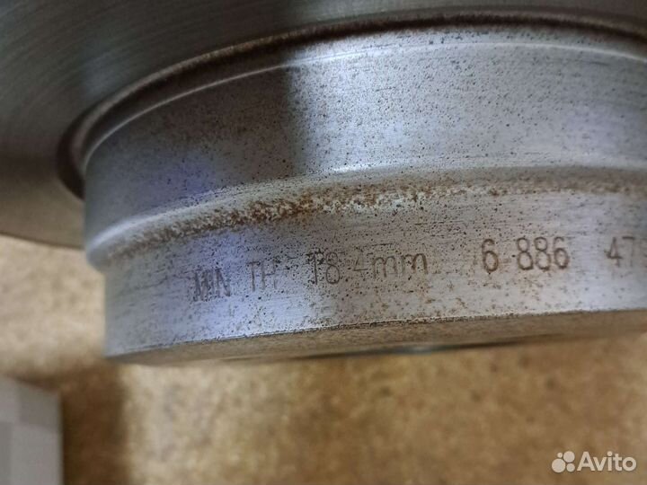 Задние тормозные диски bmv