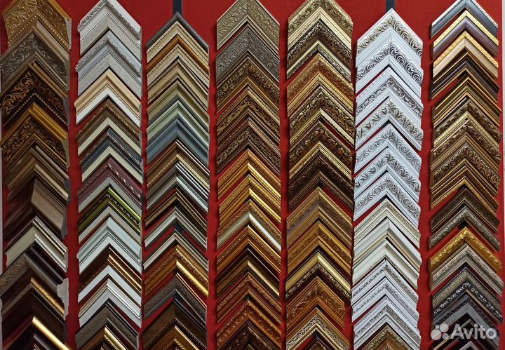 Багет для картин, рамок штучно