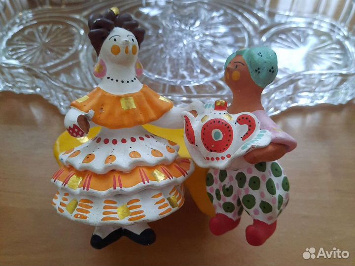 Дымковская игрушка (автор Якимова А.С.) 1998г