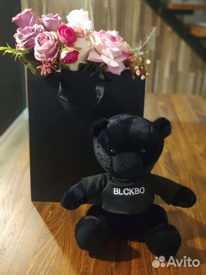 Черный мишка blckbo