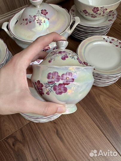 Сервиз столовый 12 персон Коростень СССР