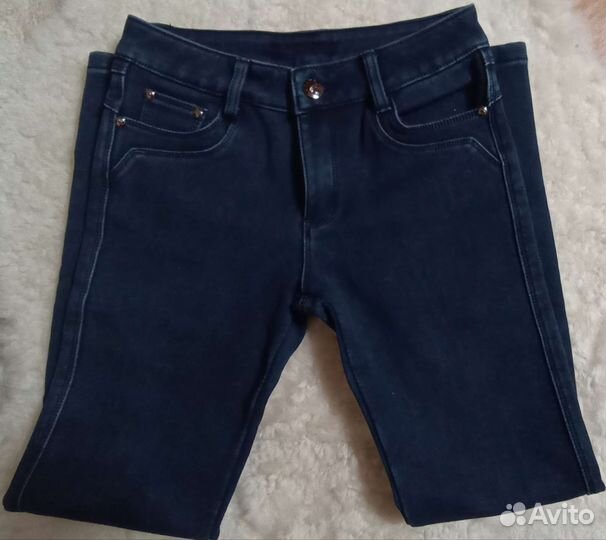 Джинсы утепленные подросковые