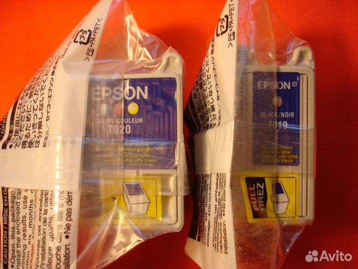 Картридж струйный HP 28, Epson T020, Epson T019