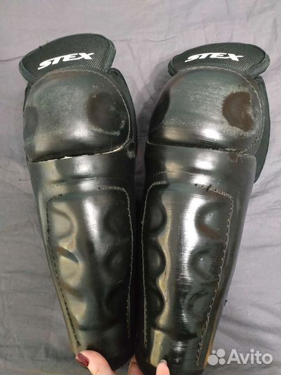 Щитки на голень для хоккеиста (Stex)