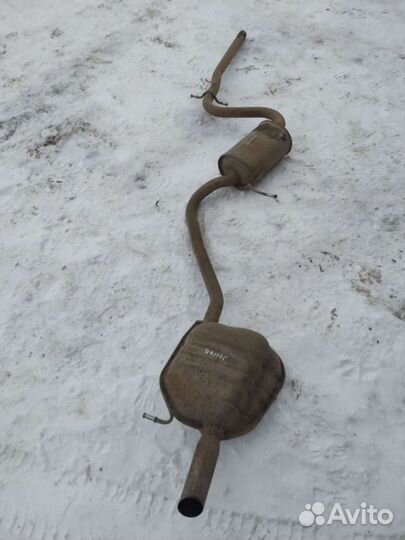 Глушитель резонатор Volkswagen jetta 6