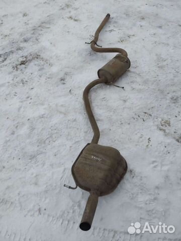 Глушитель резонатор Volkswagen jetta 6