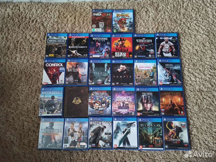 Игры для приставок PS4 PS5