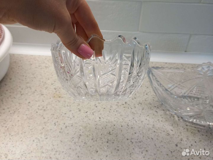 Ваза хрустальная СССР