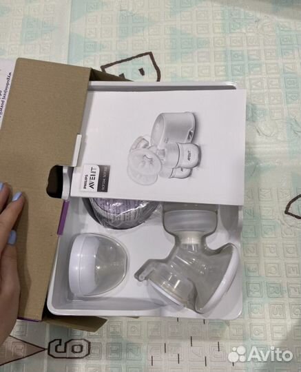 Молокоотсос avent электрический новый