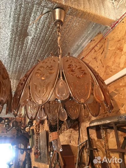 Люстры СССР антикварная лавка