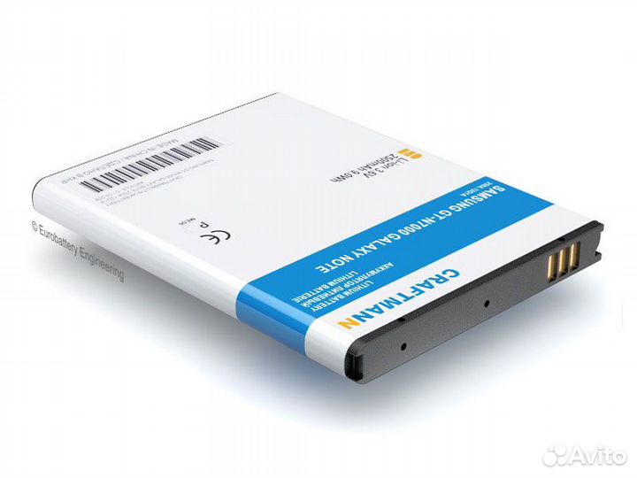 Аккумулятор Craftmann Samsung Galaxy Note (N7000)