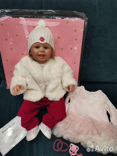 Кукла реборн большая