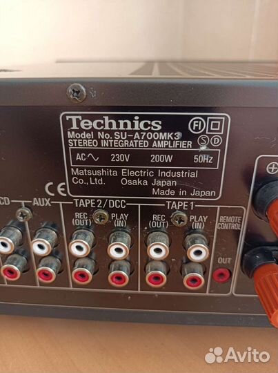 Усилитель Technics SU-A700MK3
