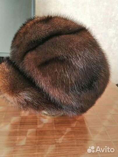 Шапка норковая женская
